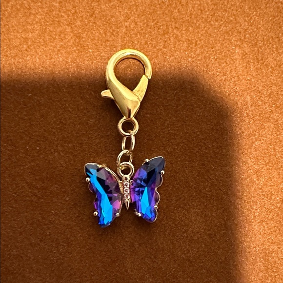 NEW Colorful Butterfly Charms sold separately 18K gold plated crystal sold out - Picture 1 of 7